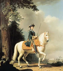Equestrian Portrait of Catherine II the Great of Russia